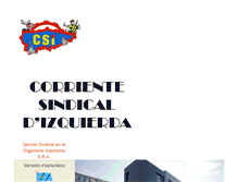 Tablet Screenshot of csi-era.org